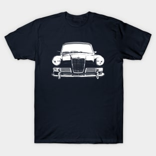 Riley Elf 1960s British classic car monoblock white T-Shirt